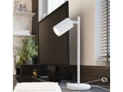 Sollux Lighting Aplique Para Pared^Lámpara de pared Gloow minimalista de aluminio - 1 fuentes luminosas 4000K - L.6,5 x A.10 cm - Blanco
