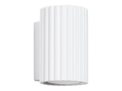 Sollux Lighting Aplique Para Pared^Lámpara de pared Gloow minimalista de aluminio - 1 fuentes luminosas 4000K - L.6,5 x A.10 cm - Blanco