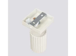Best Sollux Lighting Lámpara de pared Gloow minimalista de aluminio - 1 fuentes luminosas 3000K - L.8 x A.8 cm - Beige