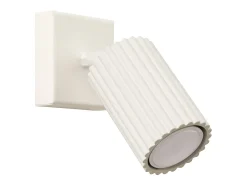 Best Sollux Lighting Lámpara de pared Gloow minimalista de aluminio - 1 fuentes luminosas 3000K - L.8 x A.8 cm - Beige