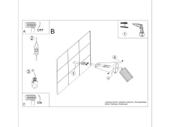 Sollux Lighting Aplique Para Pared^Lámpara de pared Gloow minimalista de aluminio - 1 fuentes luminosas 4000K - L.8 x A.16 cm - oliva Verde
