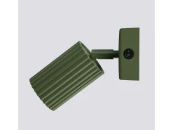 Sollux Lighting Aplique Para Pared^Lámpara de pared Gloow minimalista de aluminio - 1 fuentes luminosas 4000K - L.8 x A.16 cm - oliva Verde