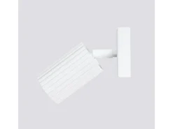 Sollux Lighting Aplique Para Pared^Lámpara de pared Gloow minimalista de aluminio - 1 fuentes luminosas 4000K - L.8 x A.8 cm - Blanco
