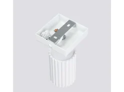 Sollux Lighting Aplique Para Pared^Lámpara de pared Gloow minimalista de aluminio - 1 fuentes luminosas 4000K - L.8 x A.8 cm - Blanco