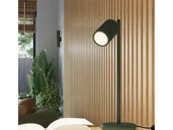 Sollux Lighting Lámpara de pared Gloow minimalista de aluminio - 1 fuentes luminosas 3000K - L.6,5 x A.10 cm - oliva Verde