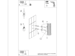 Sollux Lighting Aplique Para Pared^Lámpara de pared Gloow minimalista de aluminio - 2 fuentes luminosas 4000K - L.6,5 x A.20 cm - oliva Verde