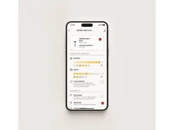 Lámpara de pared inteligente Wi-Fi Zafferano SISTER LIGHT de cobre recargable y regulable