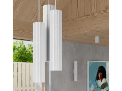Sollux Lighting Lámpara De Pared Karbon Minimalista De Aluminio - 2 Fuentes Luminosas - L.6,5 X A.30 Cm - Blanco
