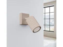 Sollux Lighting Aplique Para Pared^Lámpara De Pared Karbon Minimalista De Aluminio - 1 Fuentes Luminosas - L.8 X A.16 Cm - Pardo Gris