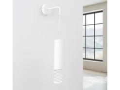 Sollux Lighting Aplique Para Pared^Lámpara De Pared Lami Moderno De Acero - 1 Fuentes Luminosas - L.8 X A.10 Cm - Blanco