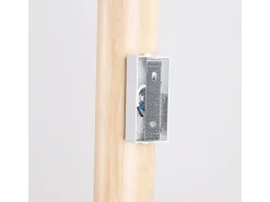 Sollux Lighting Aplique Para Pared^Lámpara de pared Lino moderno de madera/acero - 2 fuentes luminosas - L.6 x A.30 cm - madera natural/ Blanco