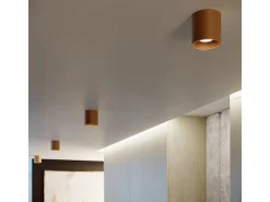 Sollux Lighting Aplique Para Pared^Lámpara De Pared Orbis Minimalista De Acero - 1 Fuentes Luminosas - L.10 X A.10 Cm - Dorado
