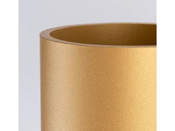 Sollux Lighting Aplique Para Pared^Lámpara De Pared Orbis Minimalista De Acero - 1 Fuentes Luminosas - L.10 X A.10 Cm - Dorado