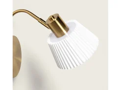 Sale Ledkia Lámpara de Pared Orientable Metal Magda Blanco