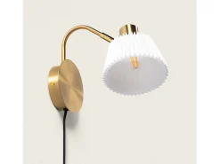 Sale Ledkia Lámpara de Pared Orientable Metal Magda Blanco
