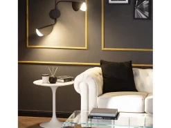 Sale Ledkia Lámpara de Pared Orientable Metal Sendai Negro Multicolor