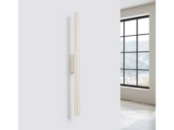 Sollux Lighting Aplique Para Pared^Lámpara De Pared Pastelo Moderno De Acero - 2 Fuentes Luminosas - L.2,5 X A.50 Cm - Beige