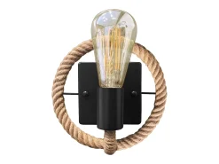 Sale Lámpara De Pared Toolight App1465-1W Brown Marru00f3n