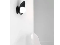 Sale Lámpara De Pared Toolight App1188-1W Black Negro