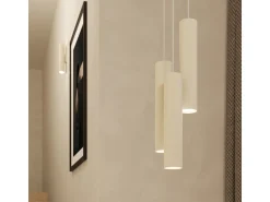 Sollux Lighting Aplique Para Pared^Lámpara de pared Toris desván de acero - 2 fuentes luminosas 4000K - L.6 x A.30 cm - Beige