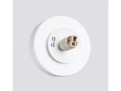 Sollux Lighting Aplique Para Pared^Lámpara De Pared Yoli Moderno De Acero/Vidrio - 1 Fuentes Luminosas - L.12 X A.12 Cm - Blanco