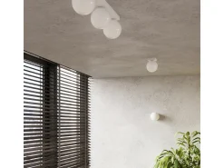 Sollux Lighting Aplique Para Pared^Lámpara De Pared Yoli Moderno De Acero/Vidrio - 1 Fuentes Luminosas - L.12 X A.12 Cm - Blanco
