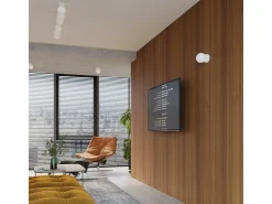 Sollux Lighting Aplique Para Pared^Lámpara De Pared Yoli Moderno De Acero/Vidrio - 1 Fuentes Luminosas - L.12 X A.12 Cm - Blanco