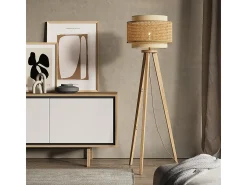 Hot Vicco Lámpara de pie 45x45x142 morten Crema