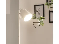Clearance Ledkia Lámpara de Pie de Metal Ulux Blanco Multicolor