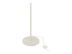 J-Line Lámpara De Pie^Lámpara de pie de metal y ratán blanco y natural 61x61x154 cm Beige