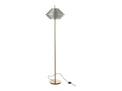 J-Line Lámpara De Pie^Lámpara de pie de vidrio 154x36x36 cm Dorado