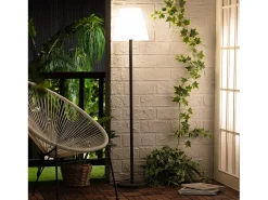 Ledkia Lámpara De Pie^Lámpara de Pie Exterior de Aluminio Maipo Negro Multicolor