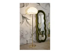 Lámpara De Pie^Lámpara de pie Feathers Slim blanca Ø43x170 cm Blanco
