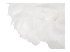 Lámpara De Pie^Lámpara de pie Feathers Slim blanca Ø43x170 cm Blanco