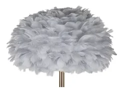 Outlet Lámpara de pie Feathers Slim Ø43x170 cm Gris