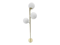 Lámpara de Pie Glamy 3 Luces Metal Dorado Ø 36x190 cm