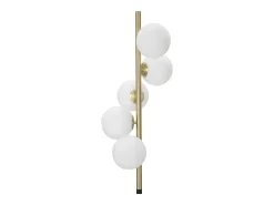 Lámpara De Pie^Lámpara de pie Glamy Dark Cm Ø30X160 Blanco