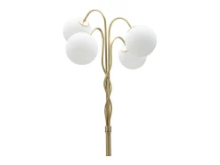 Best Lámpara de pie Glamy de 4 luces, Ø54 x 176 cm Blanco