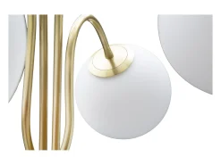 Best Lámpara de pie Glamy de 4 luces, Ø54 x 176 cm Blanco