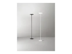 Clearance Lámpara de pie LED Balance 25 W, 3000 K, 180 cm de altura, 2376 lm, con interruptor de encendido/apagado y regulador de intensidad, - Perenz Blanco