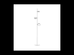 Lámpara de pie LED Zafferano SUPER O White recargable y regulable - 1 módulo de luz
