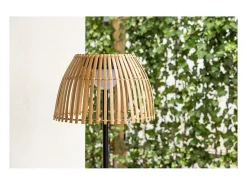 ebuy24 Iluminación Exterior^Lámpara de pie Mabis LED para exterior 40x150x40cm marrón. Beige