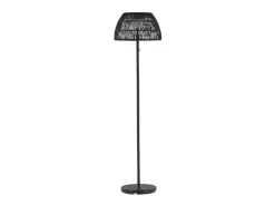Lámpara de pie Mabis LED para exterior color negro.