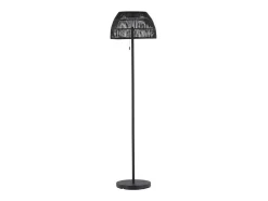 Lámpara de pie Mabis LED para exterior color negro.