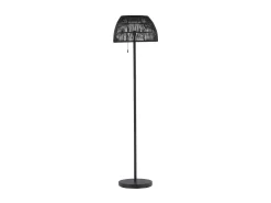 Lámpara de pie Mabis LED para exterior color negro.