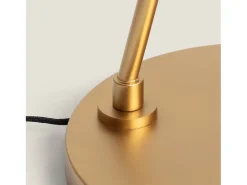 Ledkia Lámpara de Pie Metal Bardney Dorado