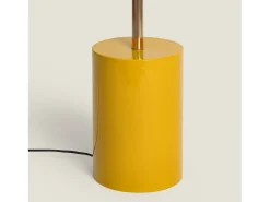 Best Ledkia Lámpara de Pie Metal Brijesh Amarillo