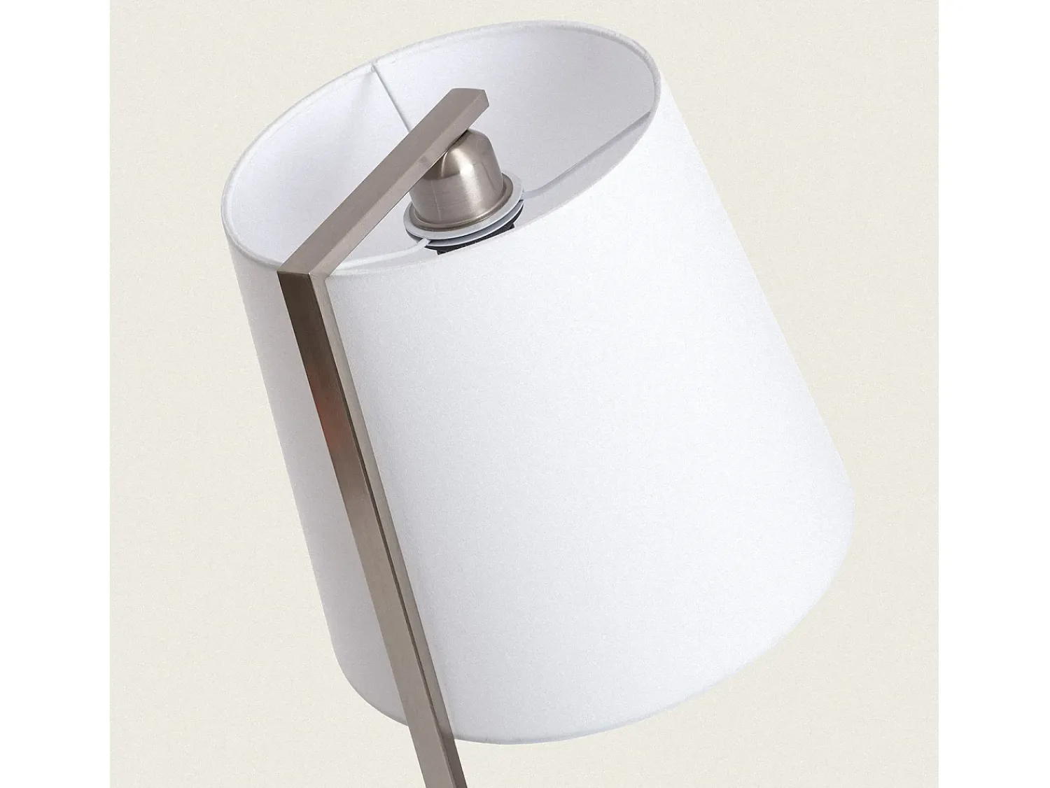 Ledkia Lámpara De Pie^Lámpara de Pie Metal Eikho Blanco