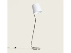 Ledkia Lámpara De Pie^Lámpara de Pie Metal Eikho Blanco