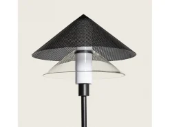 Lámpara de Pie Metal Hesper Negro